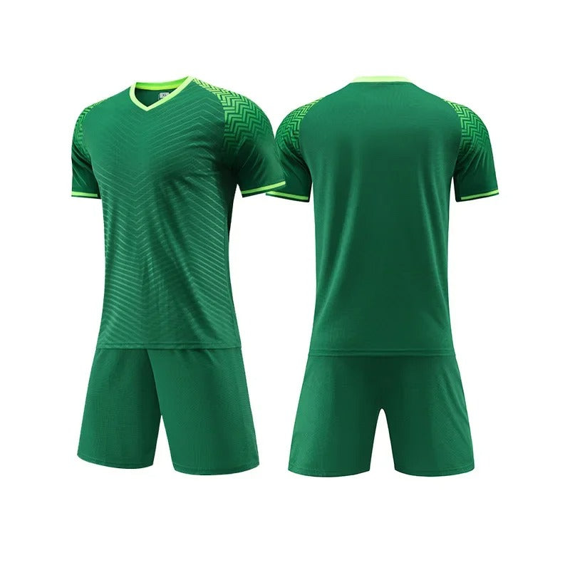 Green Unbranded Soccer Jersey