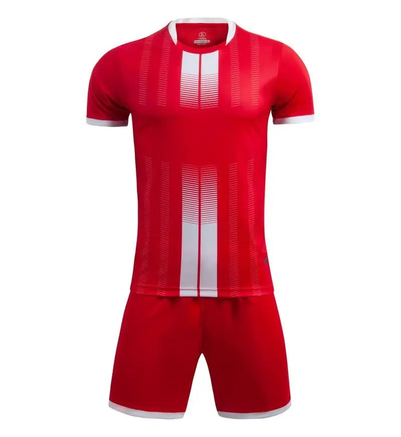 Red Top Unbranded Soccer Jersey - 3rd Edition