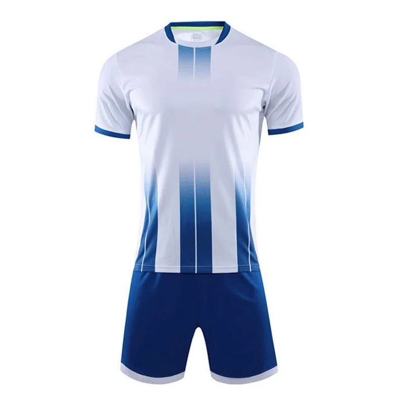 White Top Unbranded Soccer Jersey - 3rd Edition
