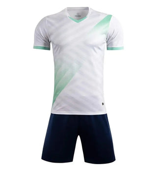 White Top Unbranded Soccer Jersey - 3rd Edition