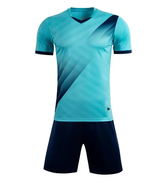 Blue Top Unbranded Soccer Jersey - 4th Edition