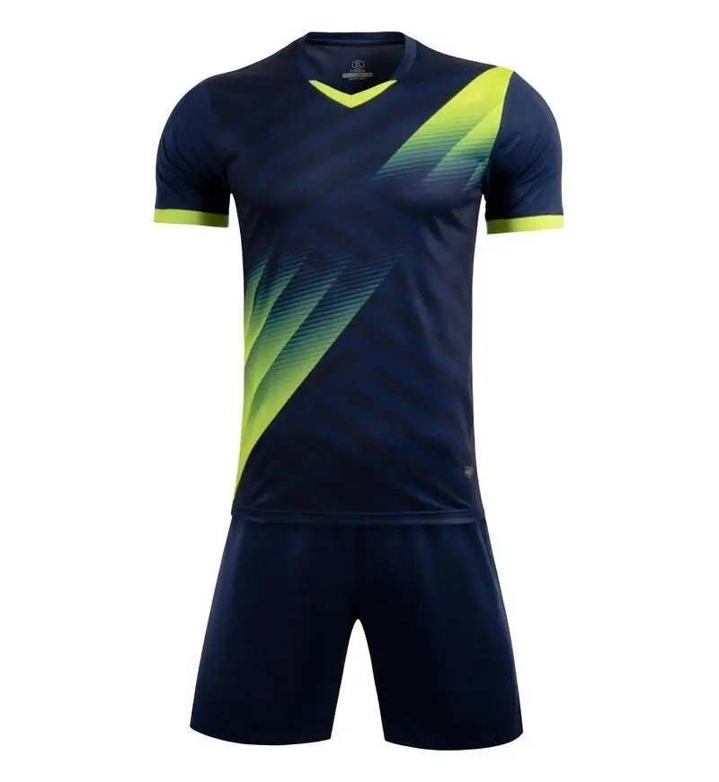 Blue Top Unbranded Soccer Jersey - 4th Edition