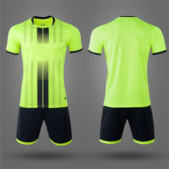 Fluo Green Unbranded Soccer Jersey