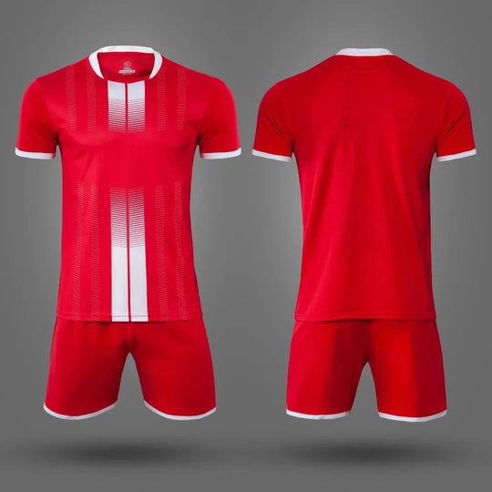 Red Unbranded Soccer Jersey - 2nd Edition