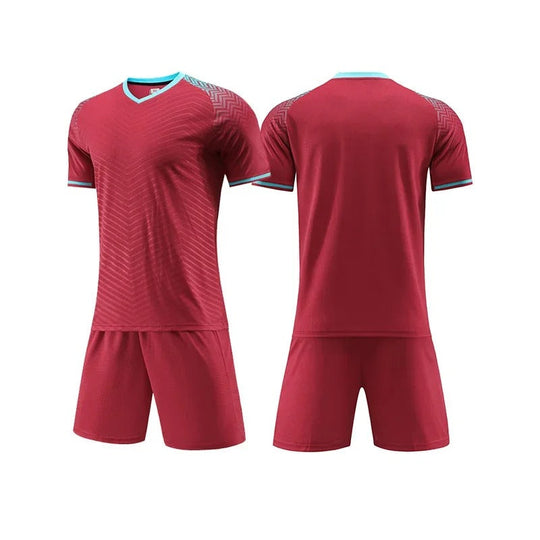 Red Unbranded Soccer Jersey