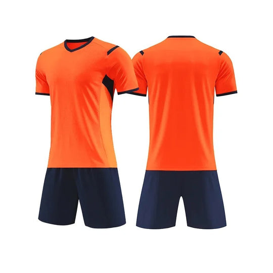 Orange Unbranded Soccer Jersey