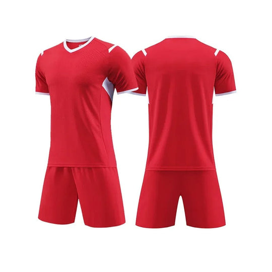 Red Unbranded Soccer Jersey