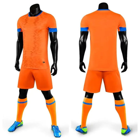 Orange Unbranded Soccer Jersey - 5th Edition