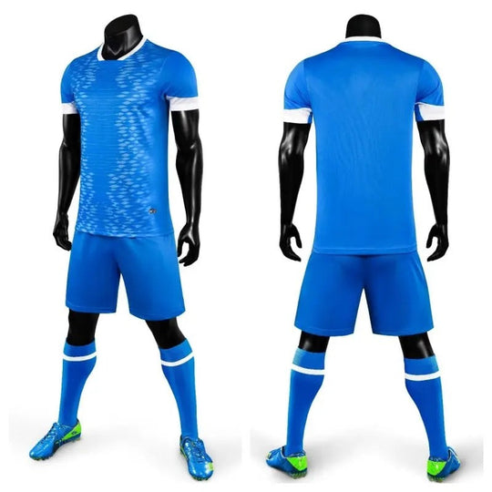 Blue Unbranded Soccer Jersey - 5th Edition