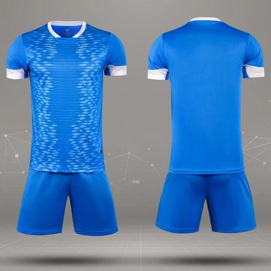 Blue Unbranded Soccer Jersey - 5th Edition