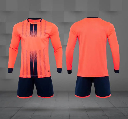 Orange Top Unbranded Soccer Jersey - 2nd Edition